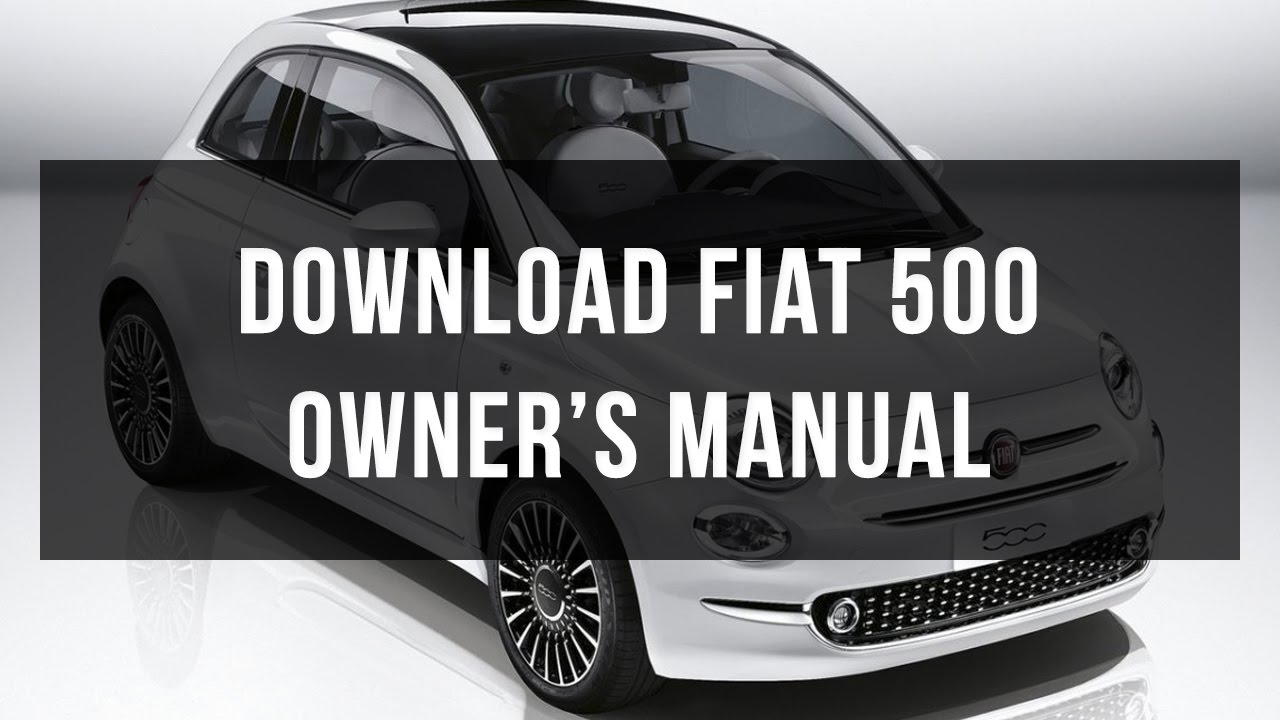 Fiat 500 abarth service repair manual download free